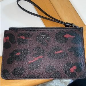 Like new coach wristlet